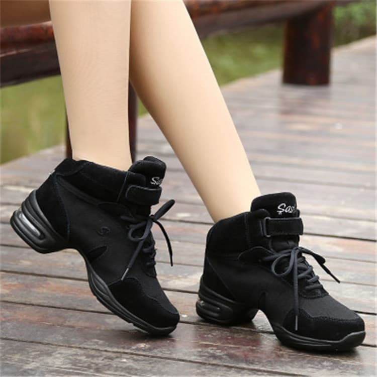 Mesh Dance Shoes For Women Square Dance Shoes Soft-soled Samba