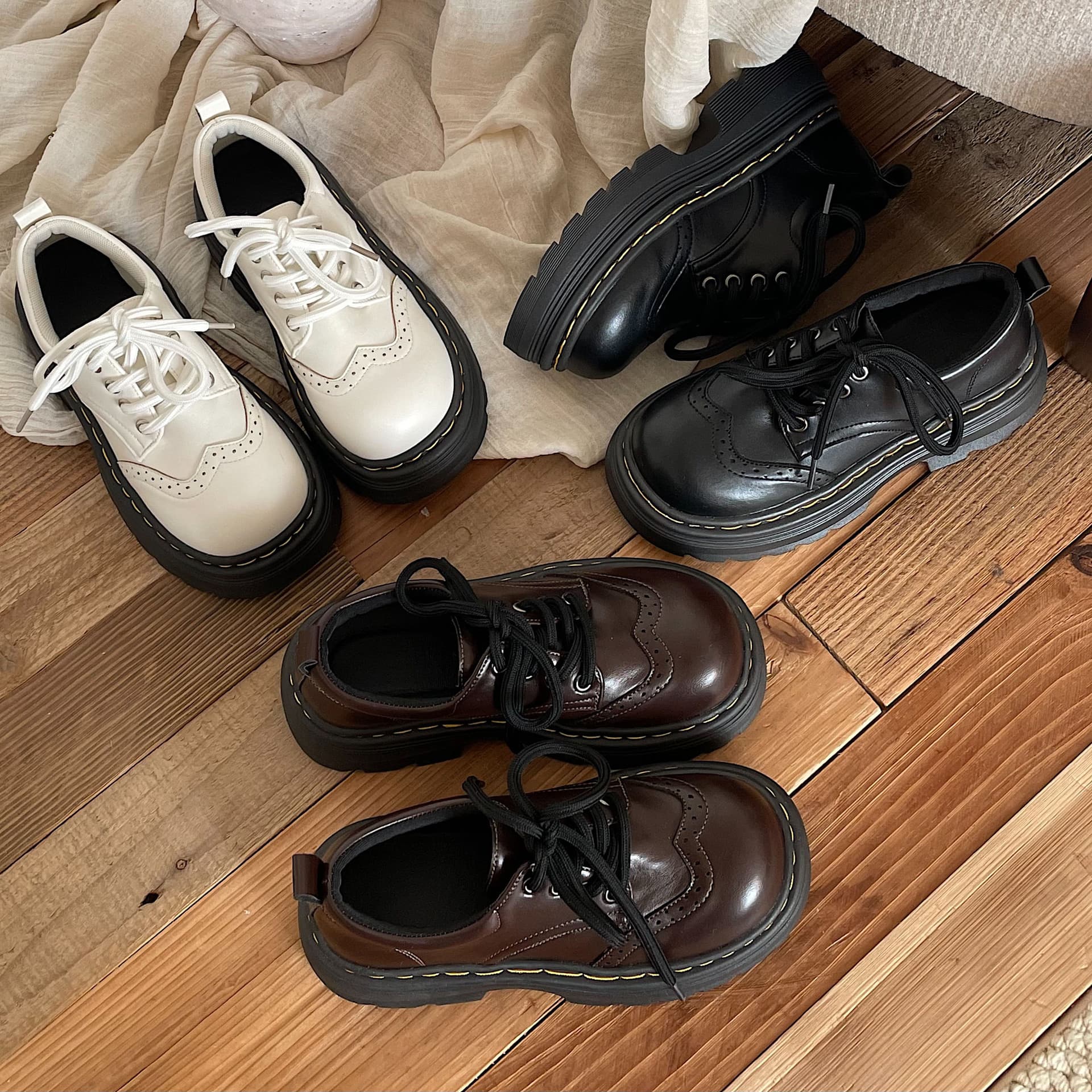 British-style Soft-soled Leather Shoes