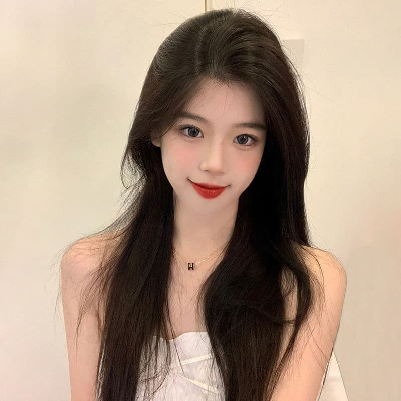 Full Lace Black Human Hair Wig